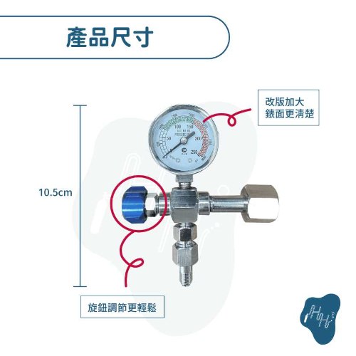 改裝氣泡水機專用管線 一體成型街頭 潔淨接頭(含錶或不含錶)